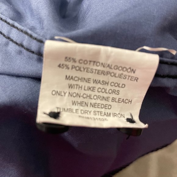 Men's Beverly Hills Polo Club Long Sleeve Button Down Dress Shirt - Picture 4 of 5